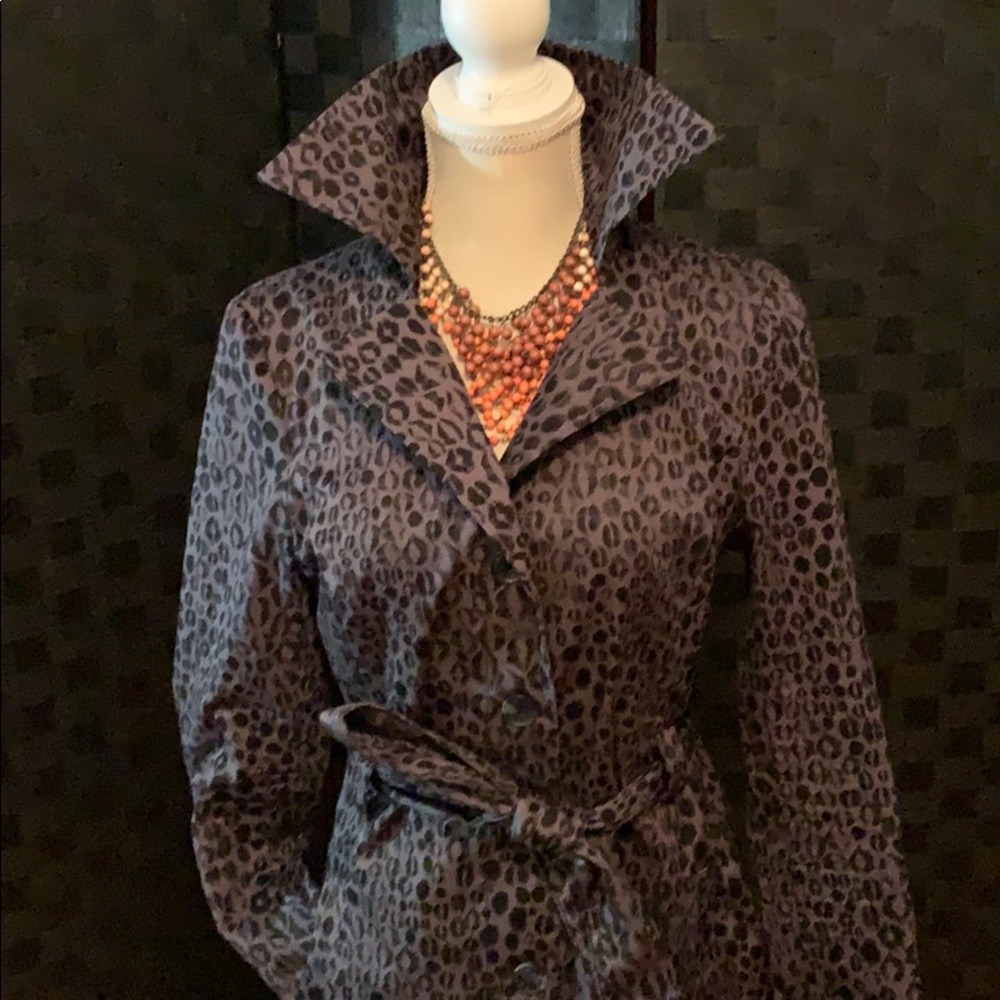 HOT Leopard Trench Coat